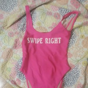 Hot Pink Custom Bathing Suit